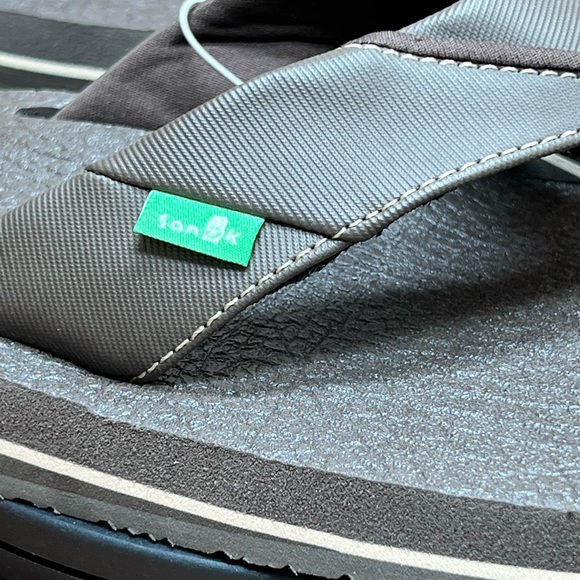 NEW Men’s Sanuk Beer Cozy Flip Flop Sandals Various Sizes - Picture 3 of 12